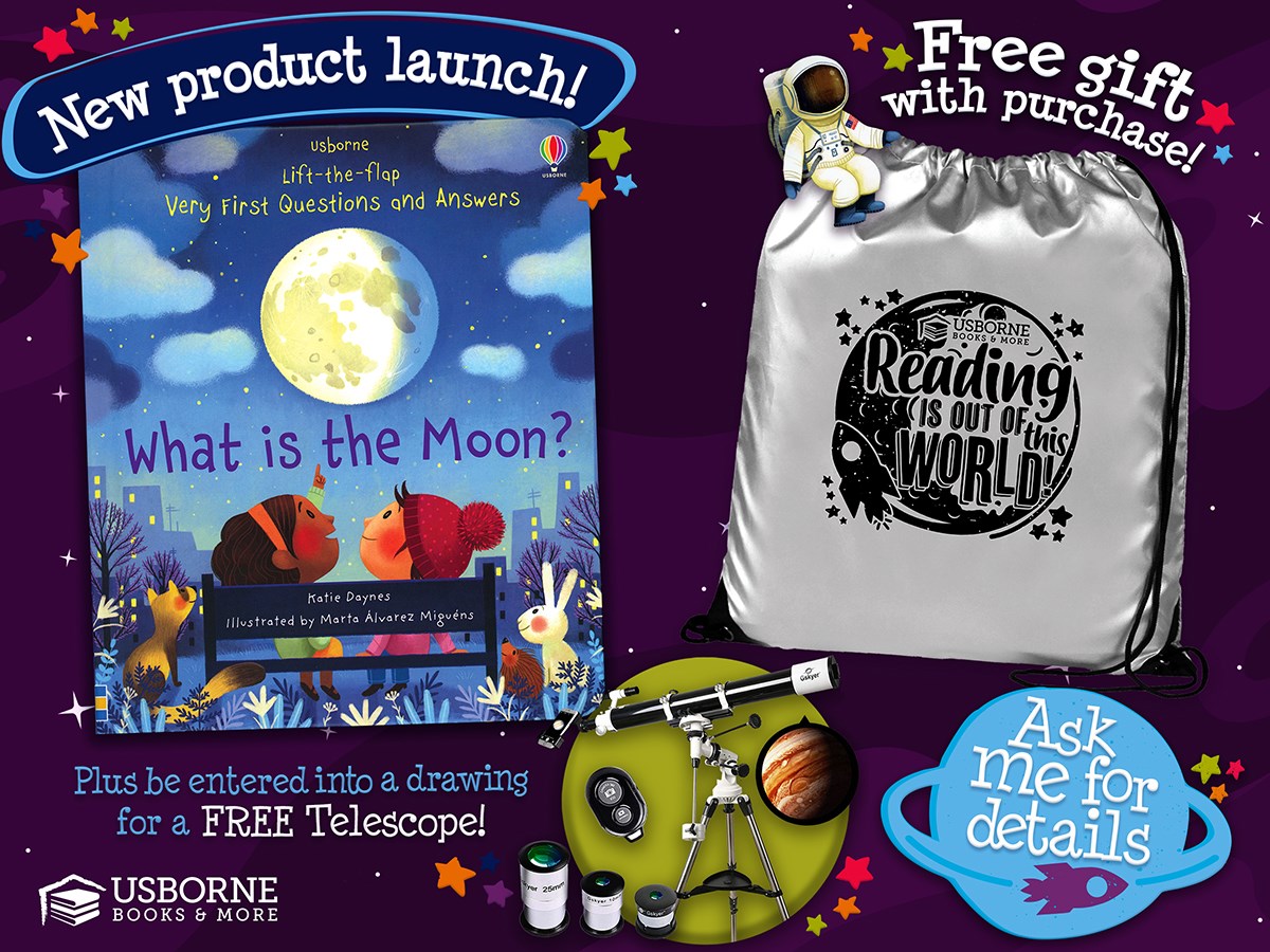 Usborne Lift-the-Flap What Is the Moon?