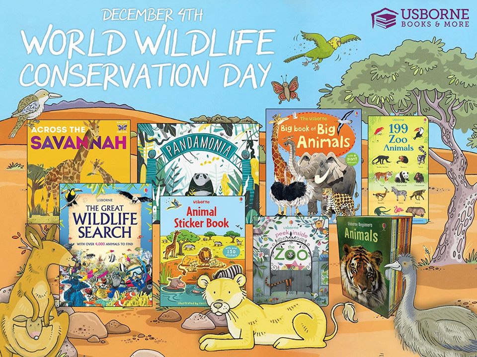 World Wildlife Conservation Day - December 4th - Usborne Books & More