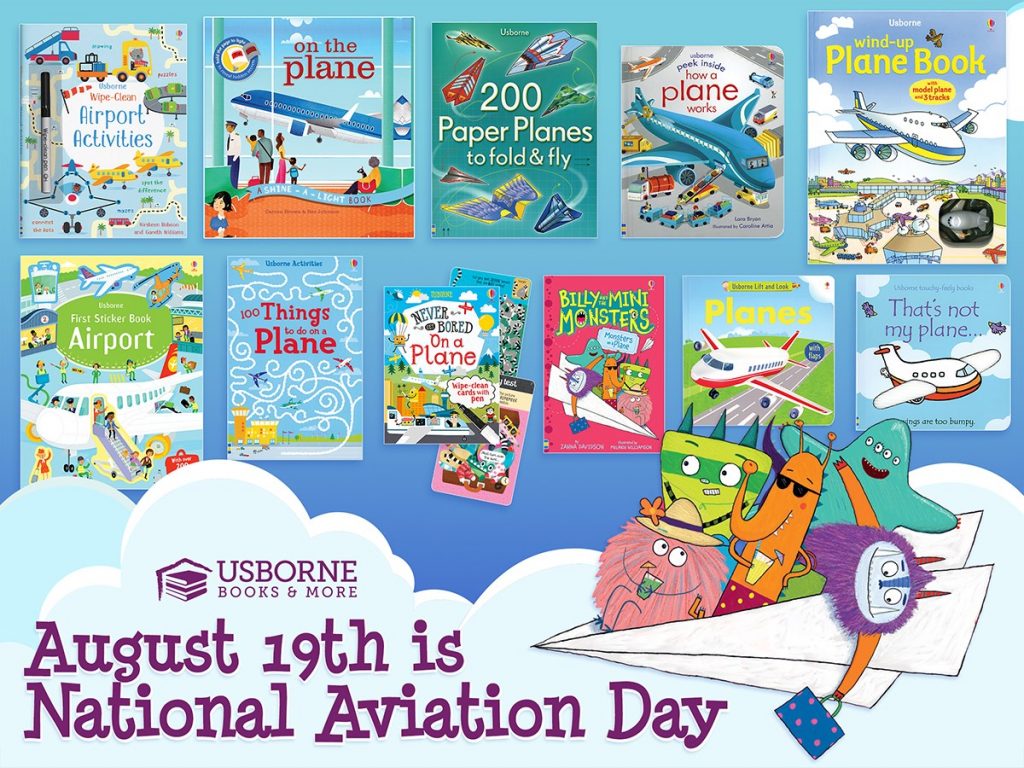 Happy National Aviation Day!! - Farmyard Books | Usborne Books & More