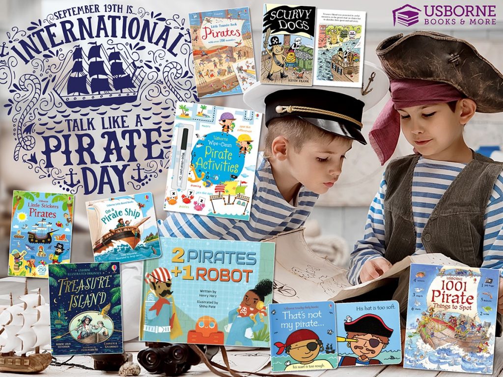 Happy International Talk Like A Pirate Day Farmyard Books Usborne Books And More Independent 0110