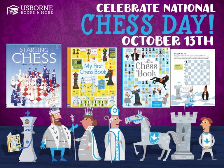Happy National Chess Day! Farmyard Books Usborne Books & More
