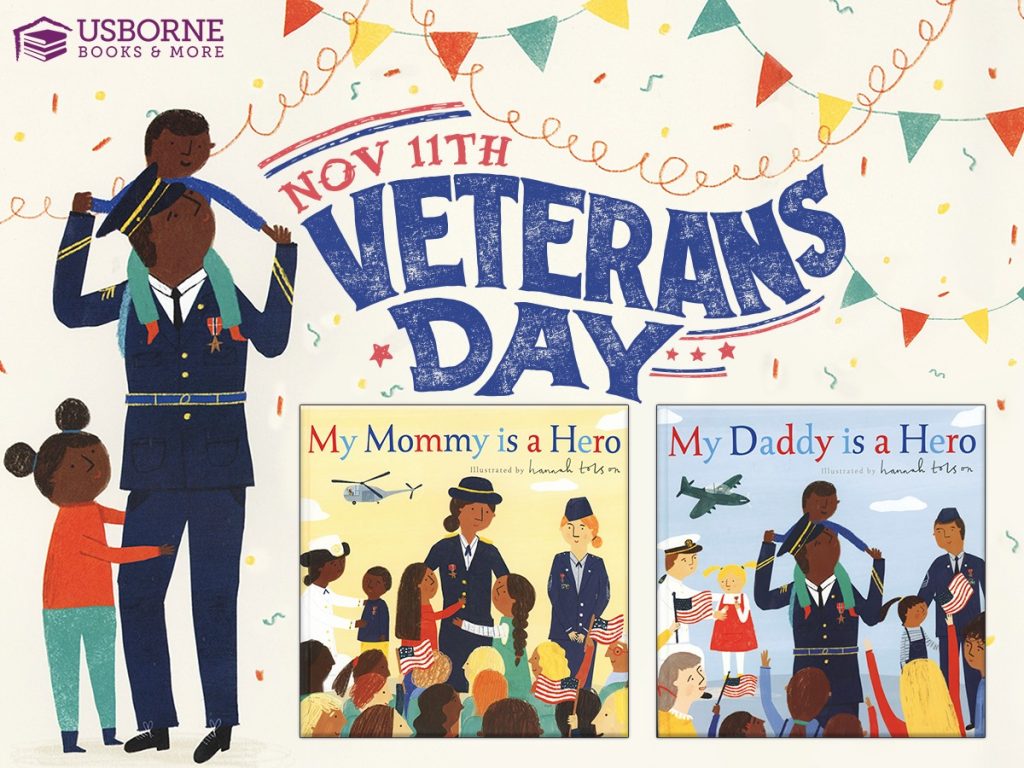 Happy Veterans Day! Farmyard Books Usborne Books & More Independent