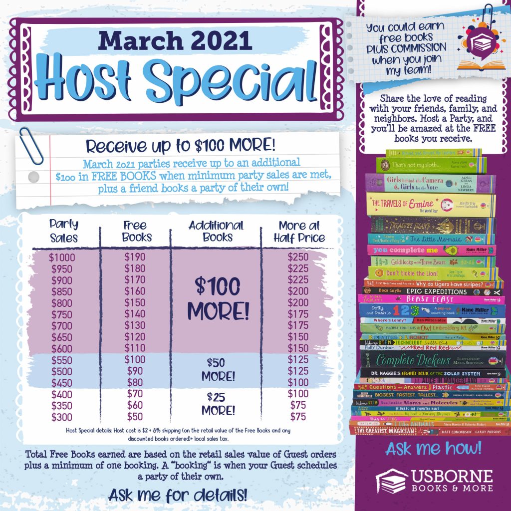 Usborne Books More March 2021 Host Special Farmyard Books Usborne Books More Independent Consultant