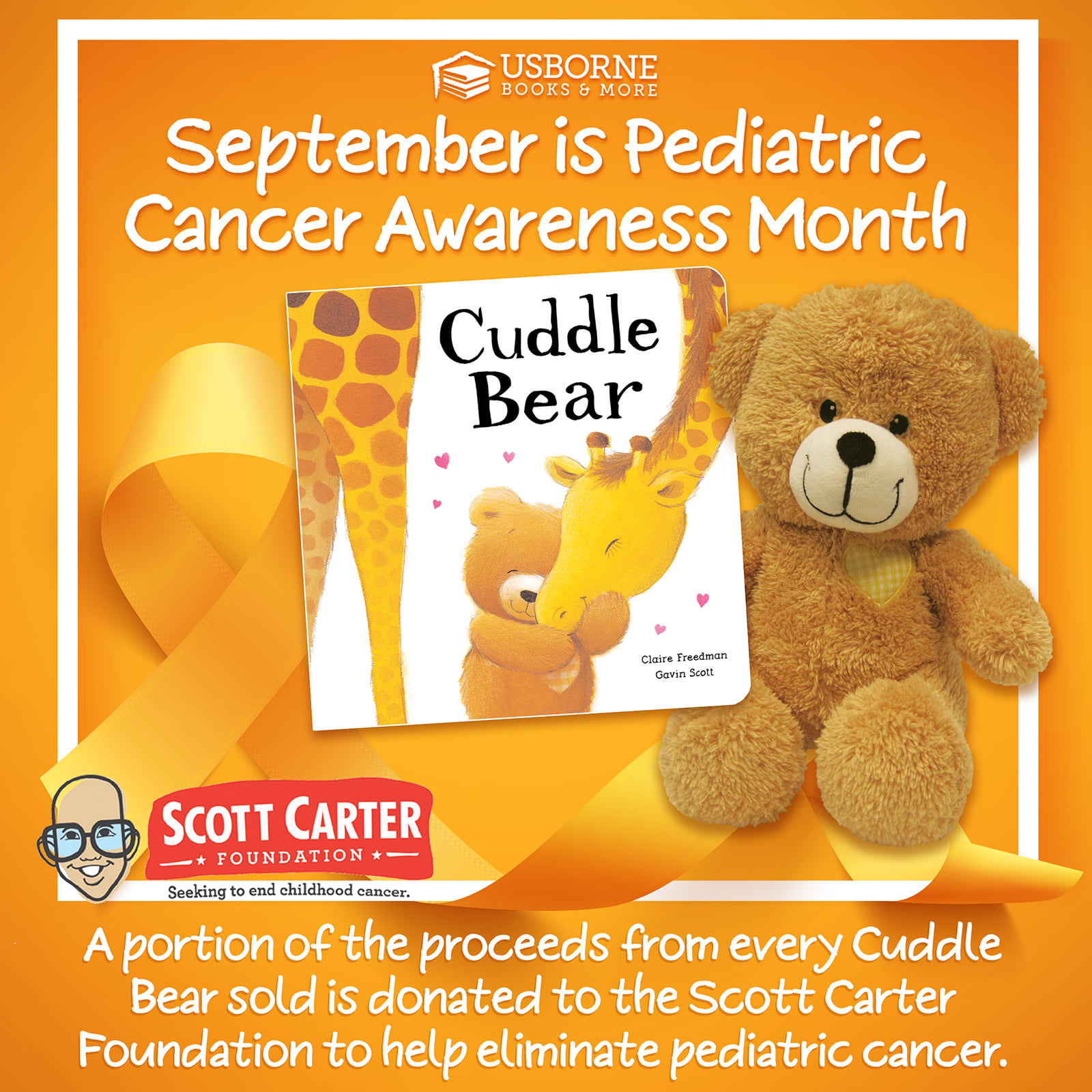 September Is Pediatric Cancer Awareness Month Farmyard Books Brand 