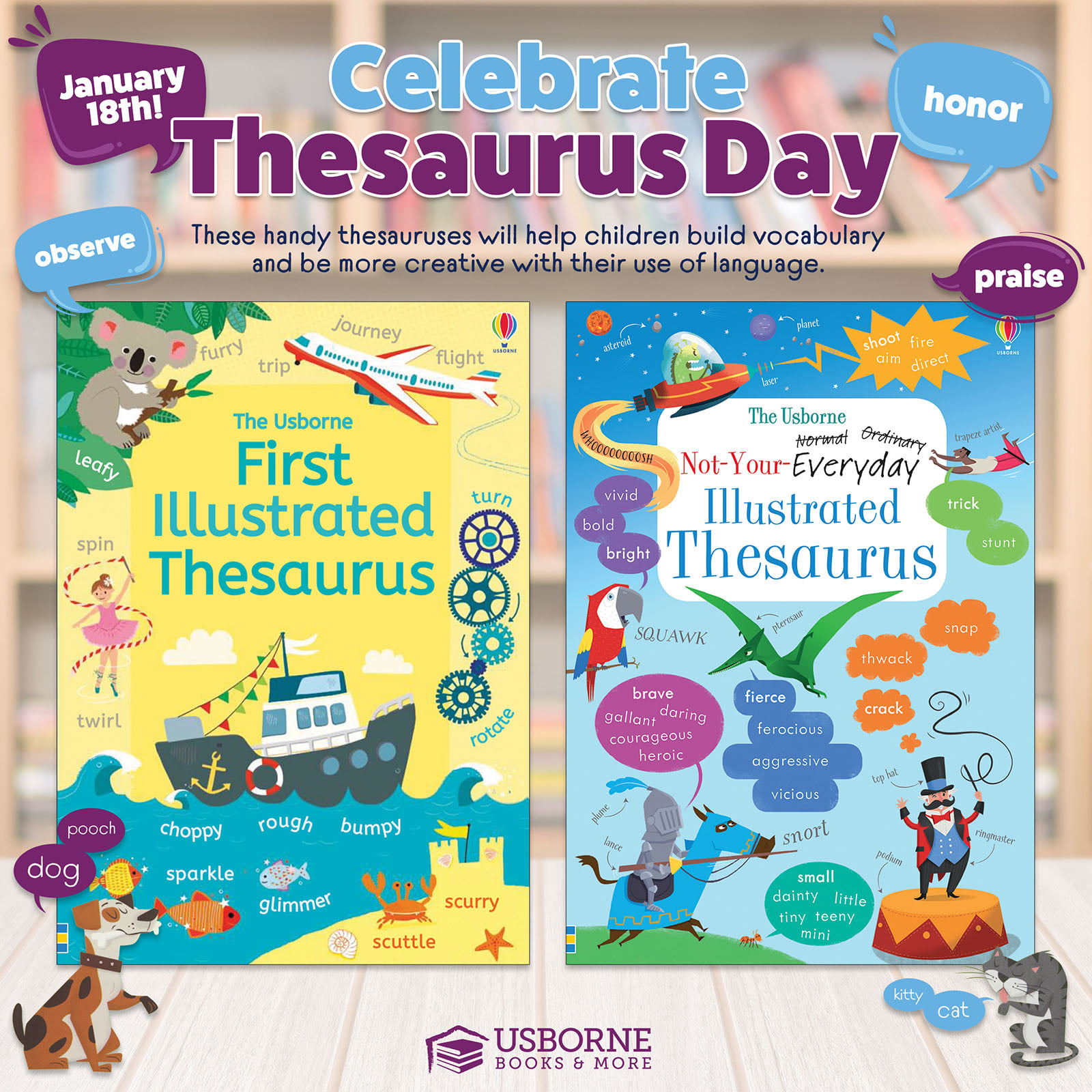 National Thesaurus Day ~ January 18