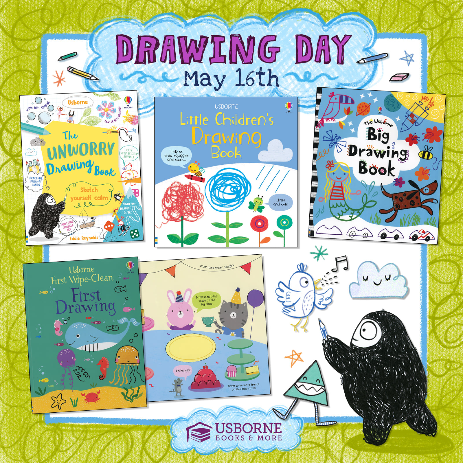 USBORNE USBORNE BIG DRAWING BOOK*