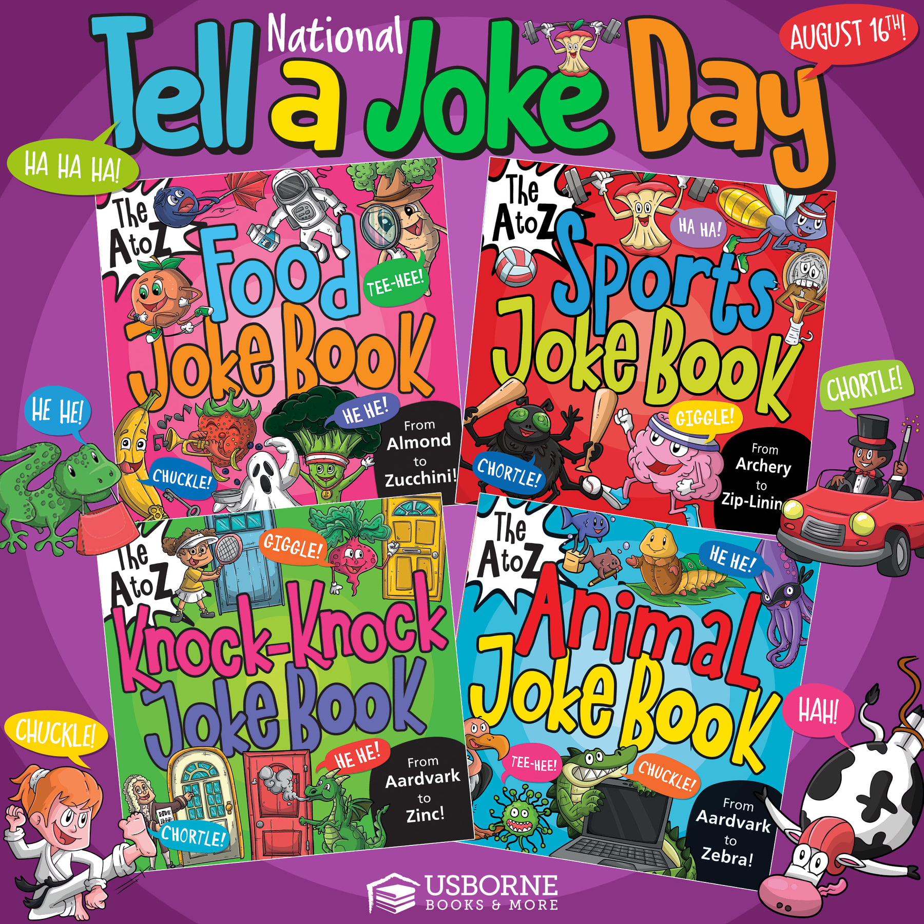 National Tell a Joke Day - Farmyard Books | Brand Partner with PaperPie