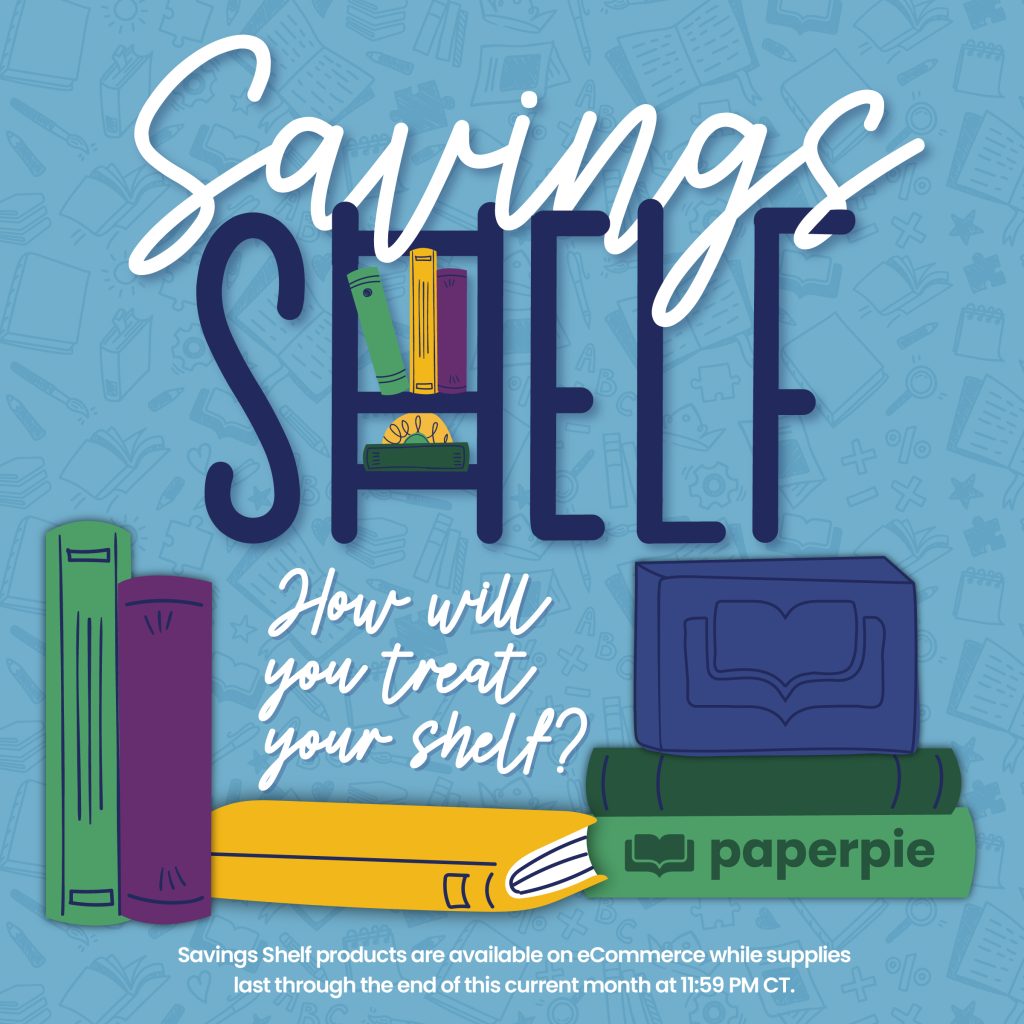 PaperPie Savings Shelf