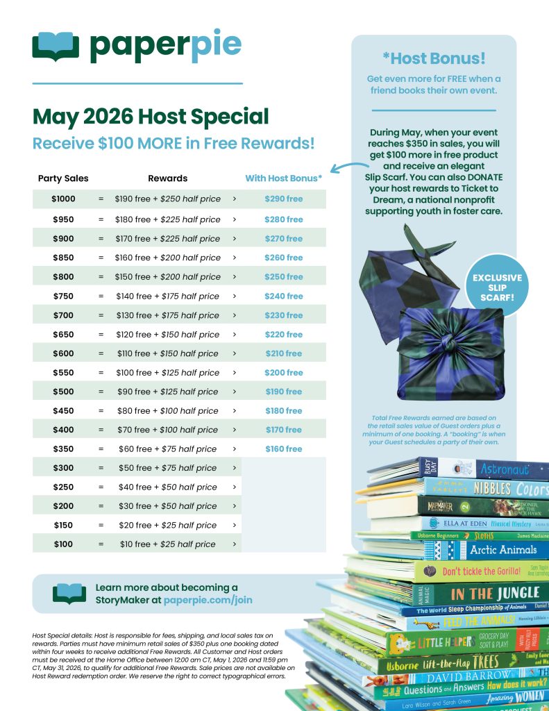PaperPie Host Special - May 2026